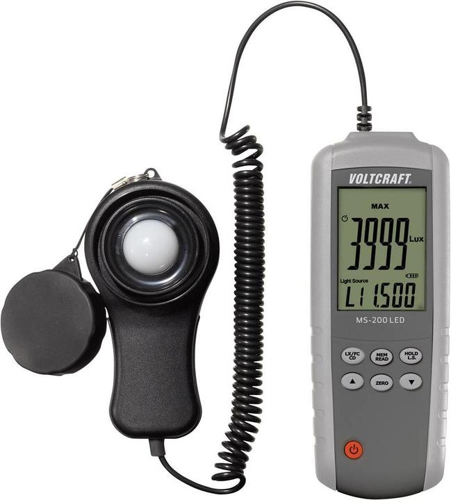 Actual product image Voltcraft Lamp tester MS-200LED up to 400