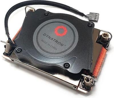 Dynatron S3 Intel 4677 1U Aktiv Kupfer 1100 Kuehlkoerper mit Vapor Chamber Base und bis zu 205W TDP (13 mm)