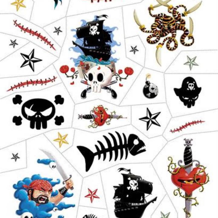 Produktbild Djeco Tattoos Piraten