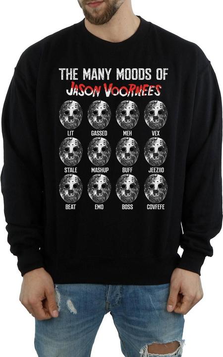 Produktbild Absolute Cult The Many Moods Of Jason Voorhees Sweatshirt (3XL)