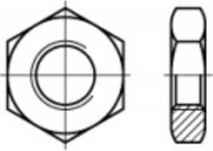 Actual product image Toolcraft Hexagon nuts M27 DIN 439 S (M27)