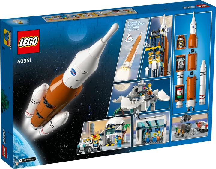 Productafbeelding LEGO Ruimtevaartcentrum (60351, LEGO Stad, LEGO Zeldzame Sets)