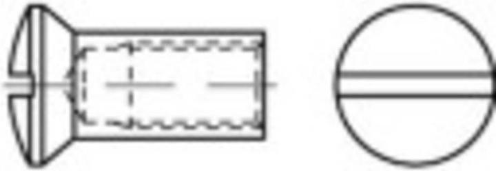 Image du produit Toolcraft Écrous à douille M6 88964 Inox (M6)