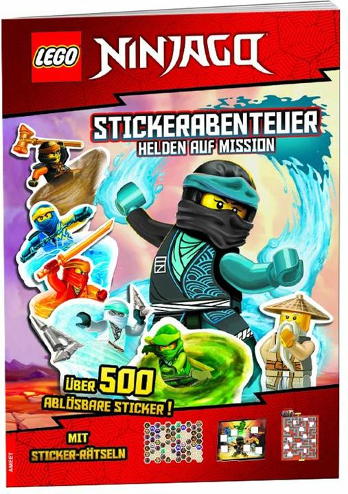 Actual product image LEGO® NINJAGO® - Sticker Adventure - Heroes on a Mission