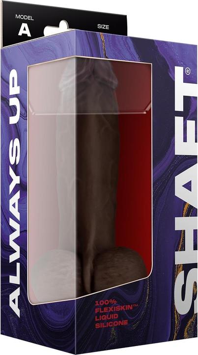 Produktbild Shaft Model A Straight Flexiskin Double Layered Realistic Extremely Soft Dildo with Balls Sex Toys L
