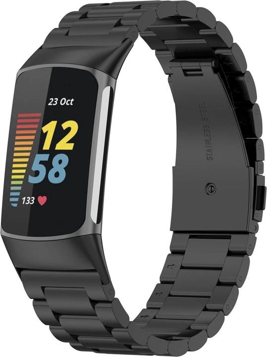 Image du produit Cover-Discount Fitbit Charge 6 - Mailles du bracelet en acier inoxydable (Acier inoxydable)