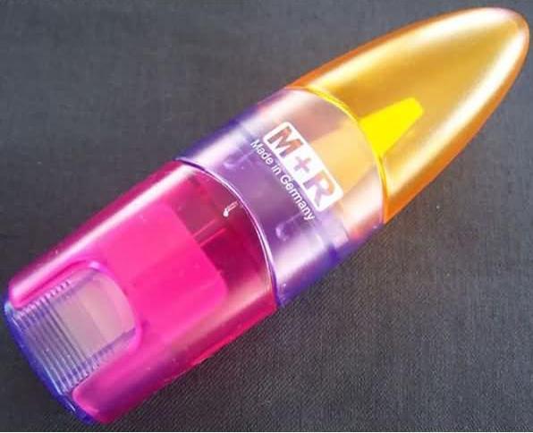 Produktbild M+r Dosenspitzer/Radiergummi einfach - Kunststoff