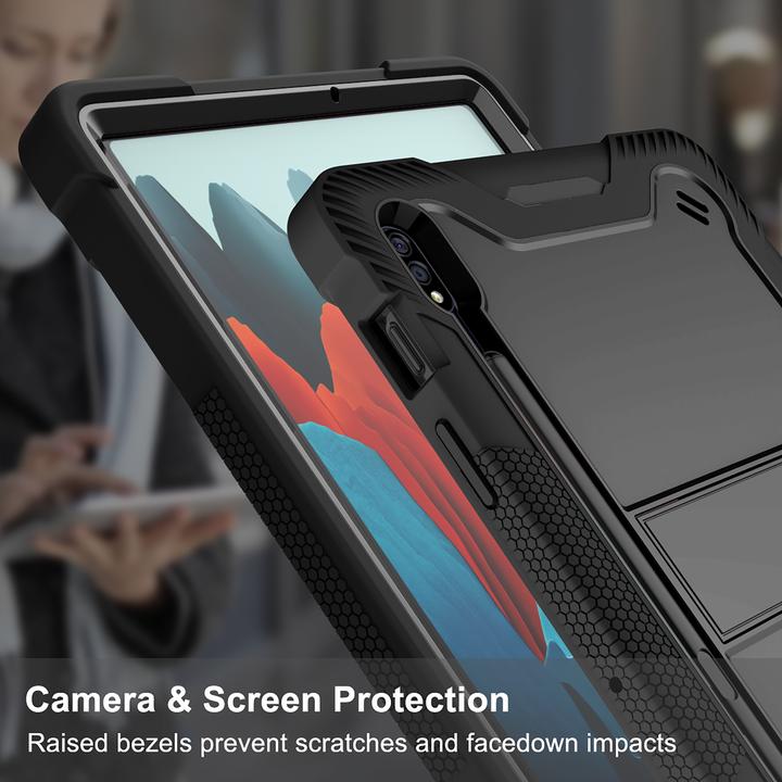 Actual product image Cazy Shockproof case compatible with Samsung Galaxy Tab S8 - Protective drop-proof case - with stand (Galaxy Tab S8)