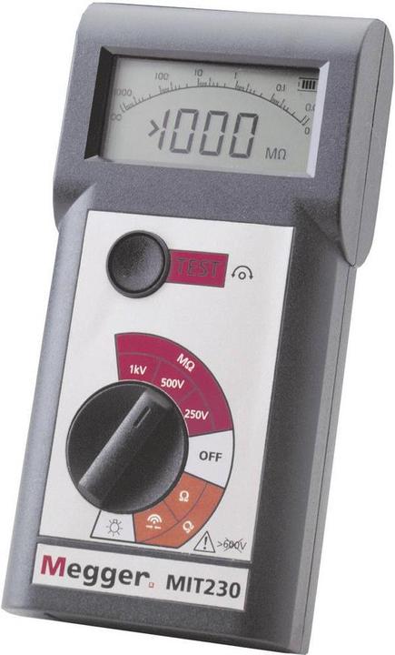 Image du produit Megger MIT230 Calibré selon la norme d'usine (CAT III 600V)