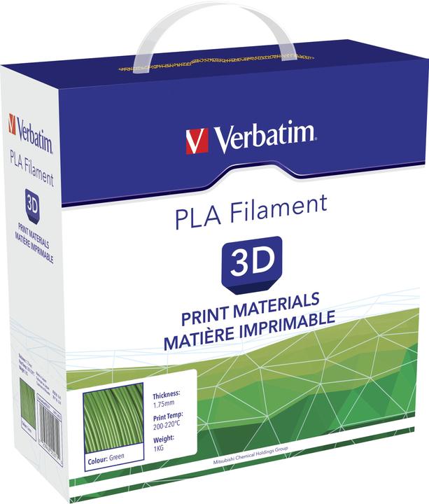 Image du produit Verbatim Filament (PLA, 1.75 mm, 1000 g, Vert)