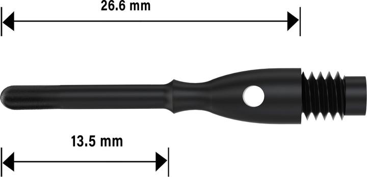 Image du produit Bull's Mega Point Tips Long 6mm(2BA)