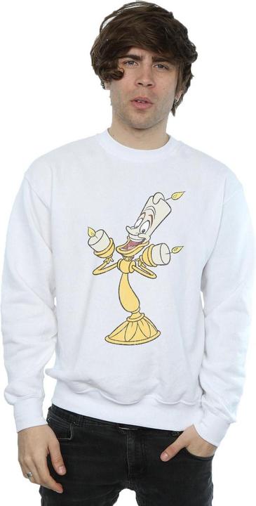 Immagine prodotto Disney Beauty And The Beast Lumiere Distressed Felpa Uomo (S)