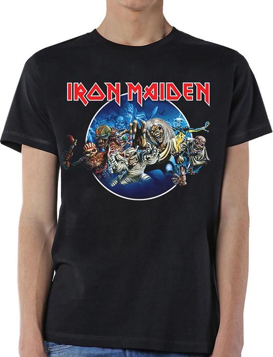 Iron Maiden Wasted Years Circle Mens