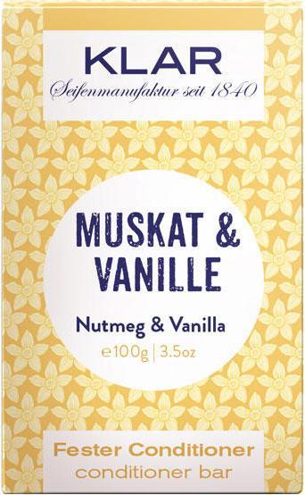 Produktbild Klar Fester Conditioner Muskat & Vanille
