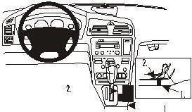 Brodit ProClip Volvo V70 N 00-04