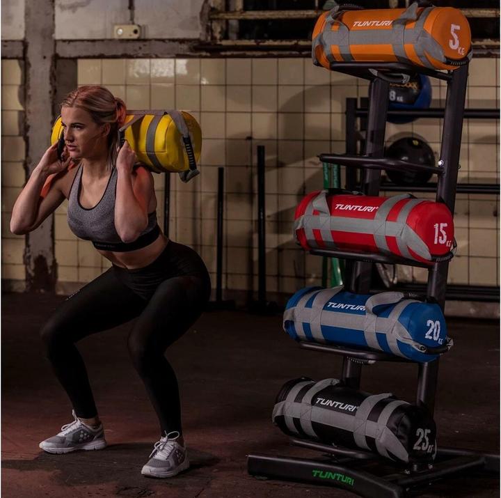 Actual product image Tunturi Cross Training Power Bag Gelb (1 x 10 kg)