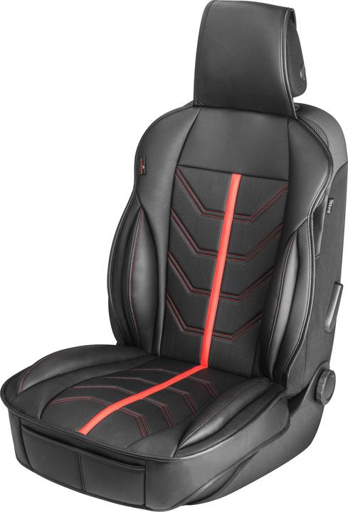 Image du produit Walser Housse de siège Kimi noir/rouge