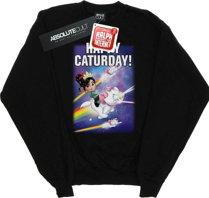 Image du produit Disney - Sweat WRECK IT RALPH HAPPY CATURDAY - Femme (S)