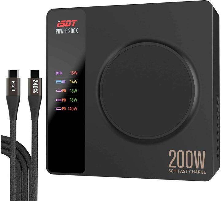Produktbild Isdt Ladegerät Power 200 X USB-C PD3.1 140W (140 W)