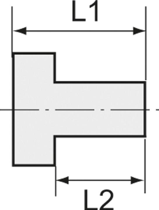 Produktbild Magni RIEGLER 134450-MS251K112 Reduziernippel kurz, G 1 a., G 1/2 i., SW 38, Messing, 1Stk