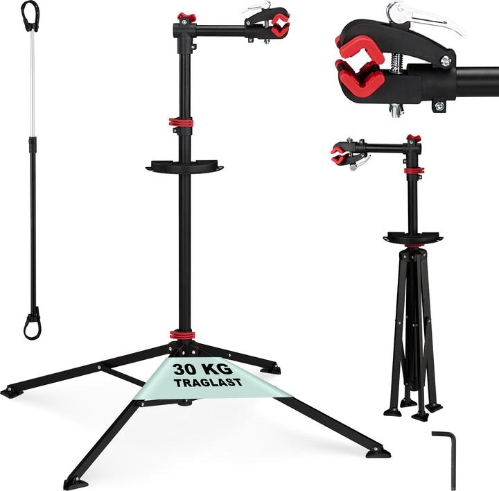 Actual product image Relaxdays Bicycle mounting stand