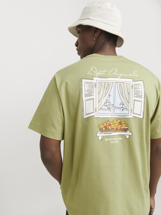 Actual product image Jack & Jones Jorislington Back Tee Ss Crew Neck Sn (XS)