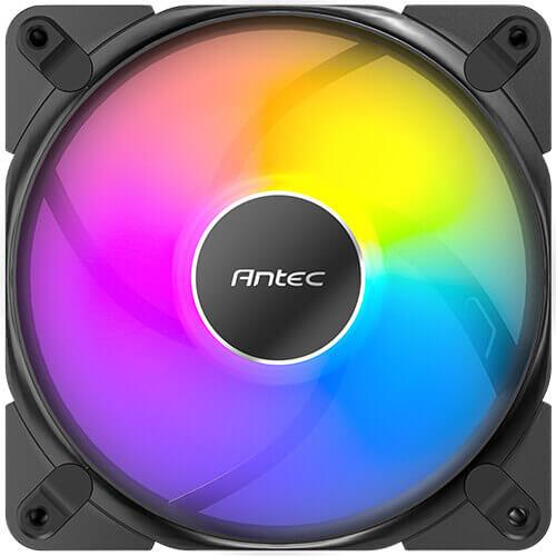 Actual product image Antec Tranquil 120 ARGB, 120 mm x 25 mm case fan, ARGB PWM fan, 2000 rpm, 64.02 CFM, 2.45 (120 mm)
