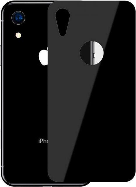 Produktbild Baseus iPhone Xr 03 mm Full coverage curved TGlass rear ProtectorSchwarz (1 Stück, Apple iPhone XR)