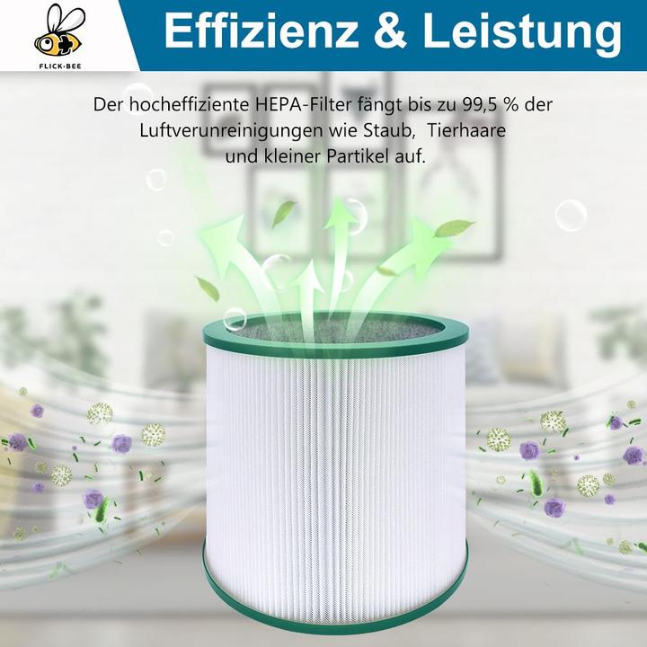 Immagine prodotto Flickbee HEPA Filter wie 968103-04 / 968126-03 für Dyson Pure Cool Link Me TP00 TP02 TP03 AM11 BP01