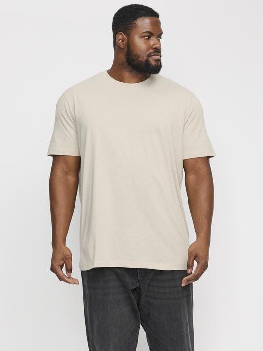 Actual product image Jack & Jones Plus Size Unicoloured T-shirt T-shirt (7XL)