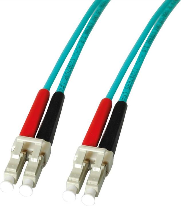 Image du produit Leoni Câble de raccordement FO OM3 (S/FTP, CAT6a, 3 m)