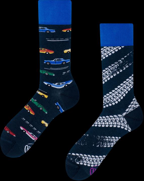Produktbild Many Mornings Fast Cars Socken (39 - 42)