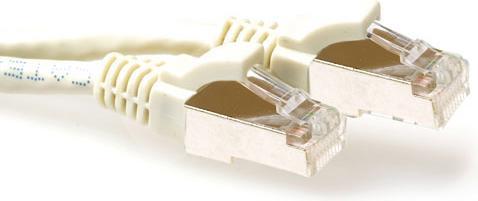 Immagine prodotto Avorio 30 metri LSZH SFTP CAT6A cavo patch snagless con connettori RJ45 (S/FTP, CAT6a, 30 m)