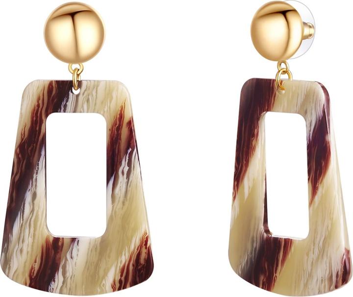 Produktbild Lulu & Jane Metall-Legierung Acryl gelbgold - 33624 (Metall-Legierung)