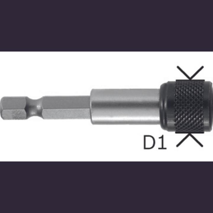 Produktbild Bosch Zubehör Universalhalter 1/4" Aussensechskantschaft, mit Schnellwechselfutter