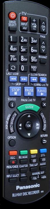 Produktbild Panasonic N2QAYB000986 - Ersatzfernbedienung (Ersatzfernbedienung)