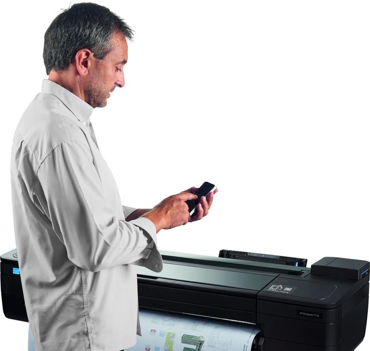 Produktbild HP T730, 36" DesignJet (Tintenpatrone, Farbe)