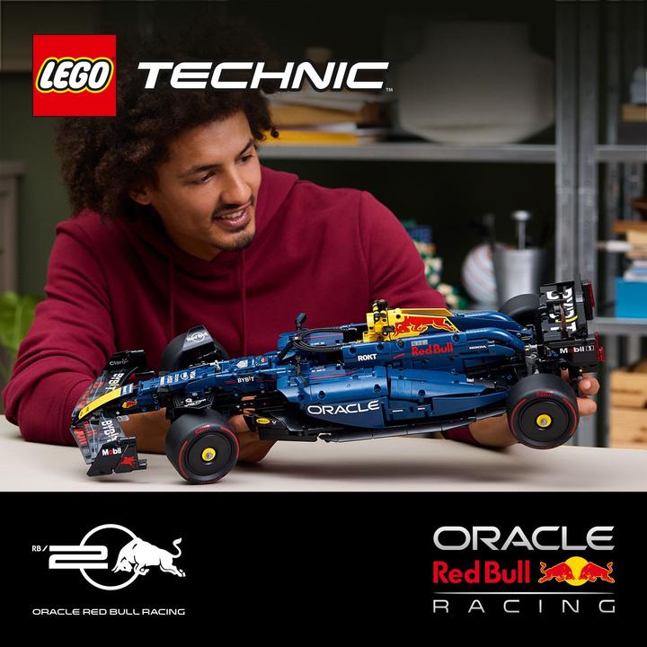 Actual product image LEGO Oracle Red Bull Racing RB20 F1 Rennauto (42206, LEGO Technic)