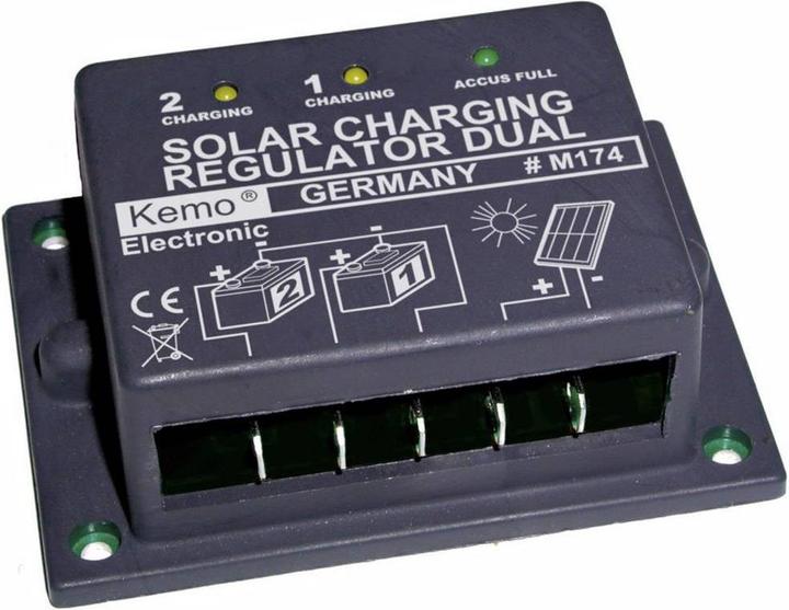 Kemo Charge Controller Dual M174 Series 12