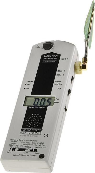Actual product image Gigahertz Solutions High frequency (HF) electrosmogm