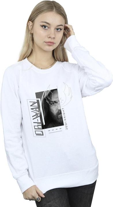Immagine prodotto Star Wars Obi-Wan Kenobi Jedi SciFi Collage Felpa Donna (M)