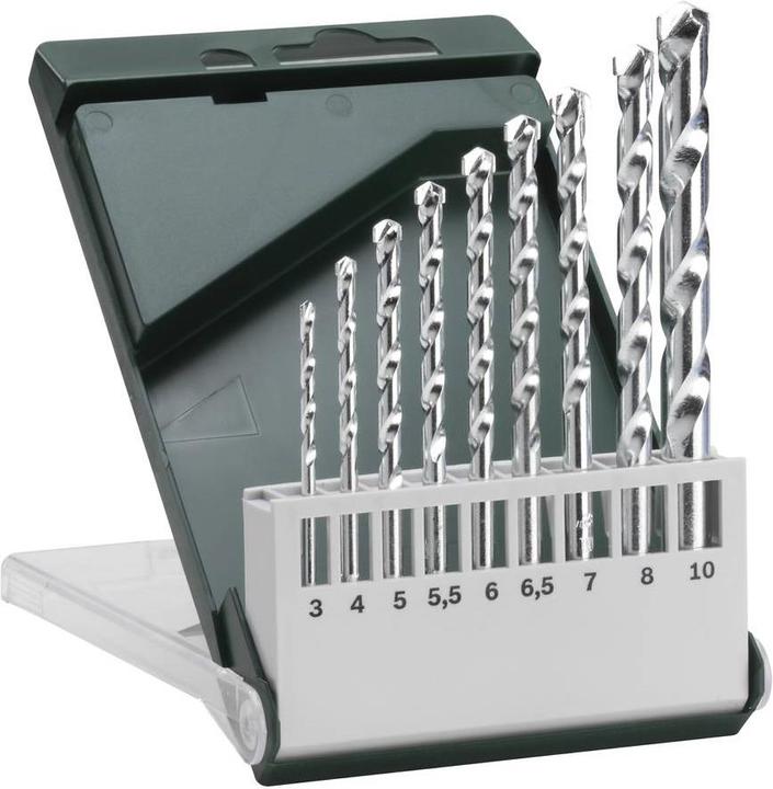 Produktbild Bosch Zubehör 9tlg. Steinbohrer-Set (10 Millimeter)
