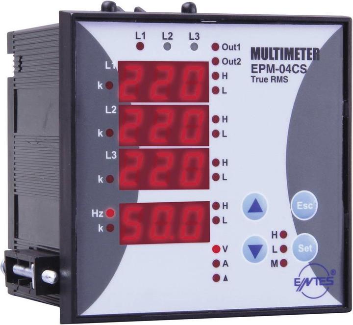 Image du produit Entes EPM-04CS-96 Programmable 3 (CAT III 300V)