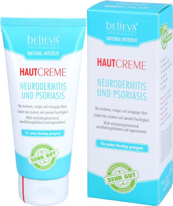 Produktbild Believa Cosmetics Believa vegane Hautcreme Neurodermitis und Psoriasis (100ml) (100 ml, 24h Creme)