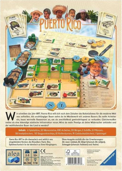 Immagine prodotto Ravensburger Porto Rico 1897 (Tedesco)