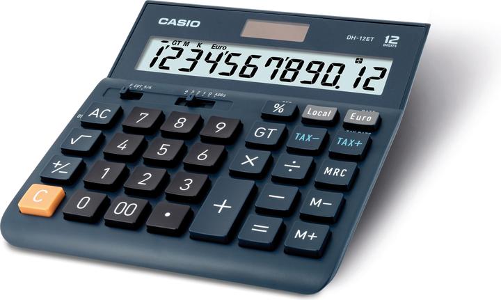 Produktbild Casio Taschenrechner CS-DH-12ET (Batterien)