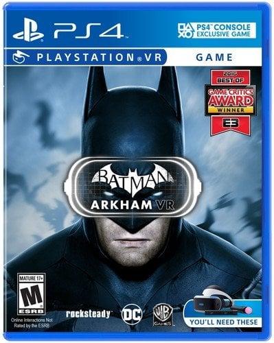 Image du produit WB Bros Batman Arkham VR Standard Anglais PlayStation 4 (PS4, EN)