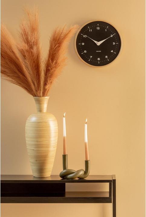 Produktbild Karlsson Wanduhr Osado Dome 30 cm, Schwarz (30 cm)