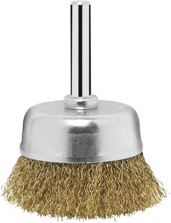 Produktbild Bosch Zubehör Topfbürste für Bohrmaschinen – Gewellter Draht, vermessingt, 50 mm