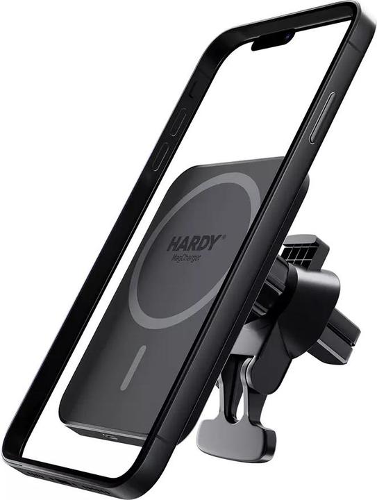 Actual product image 3MK Car charger holder wireless Hardy MagCharger 15W black